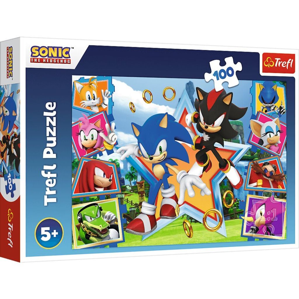 Trefl Trefl - Puzzles - 100" - Meet Sonic / SEGA Sonic The Produktbild 