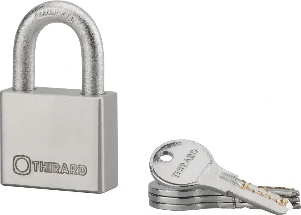 Cadenas extérieur Rinox 50mm Thirard idéal pour portail et abri de jardin