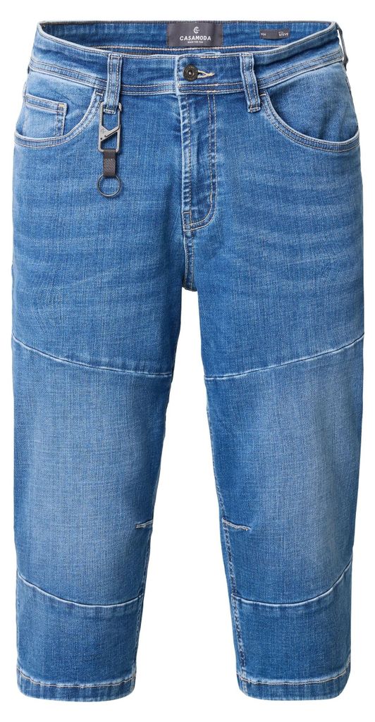 CASAMODA Herren 3/4-Jeans STEVE High-Flex- Denim Regular Aqua 32