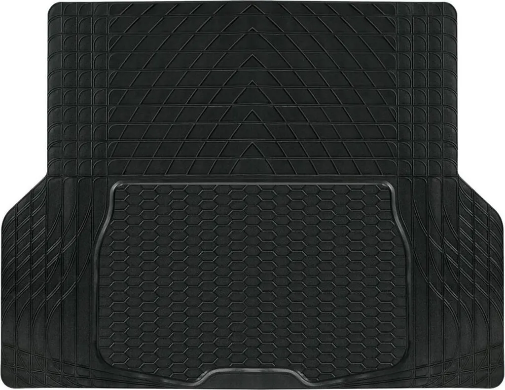 Sottile tappetino protettivo per stivali in PVC resistente con design in rilievo