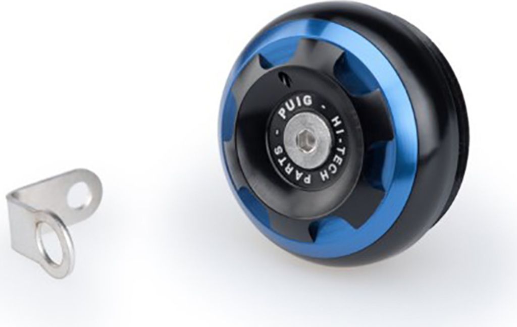 PUIG 20345A Motorölablassschraube TRACK passend fuer BMW R1200S Blau
