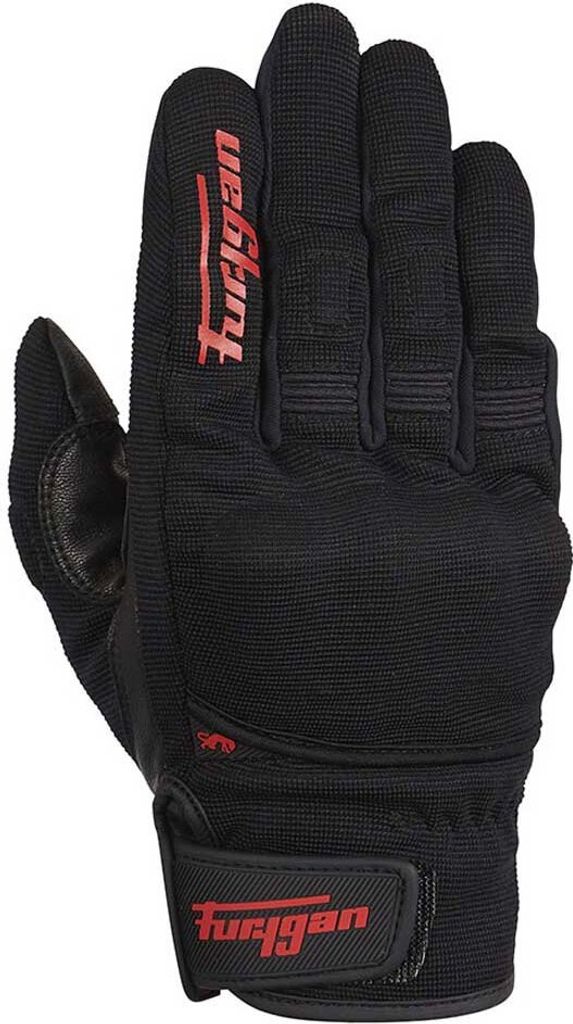 Furygan Handschuhe Jet D3O schwarz rot 3XL