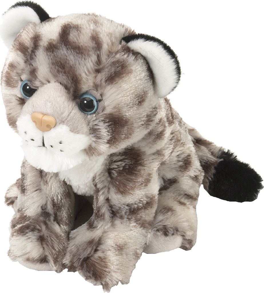 Wild Republic Cuddle Schneeleopardenjunges - 20 cm - Pluschtier