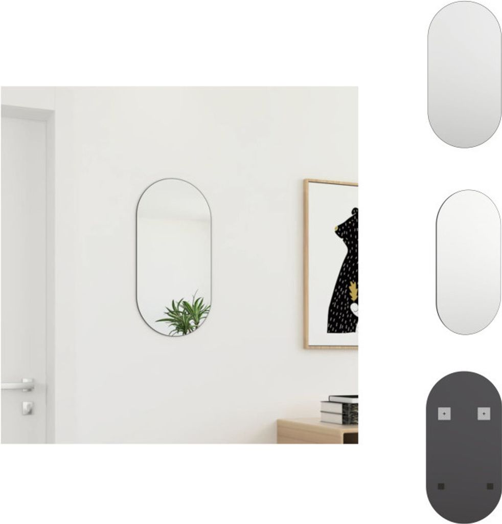 vidaXL Spiegel 60x30 cm Glas - Spiegel