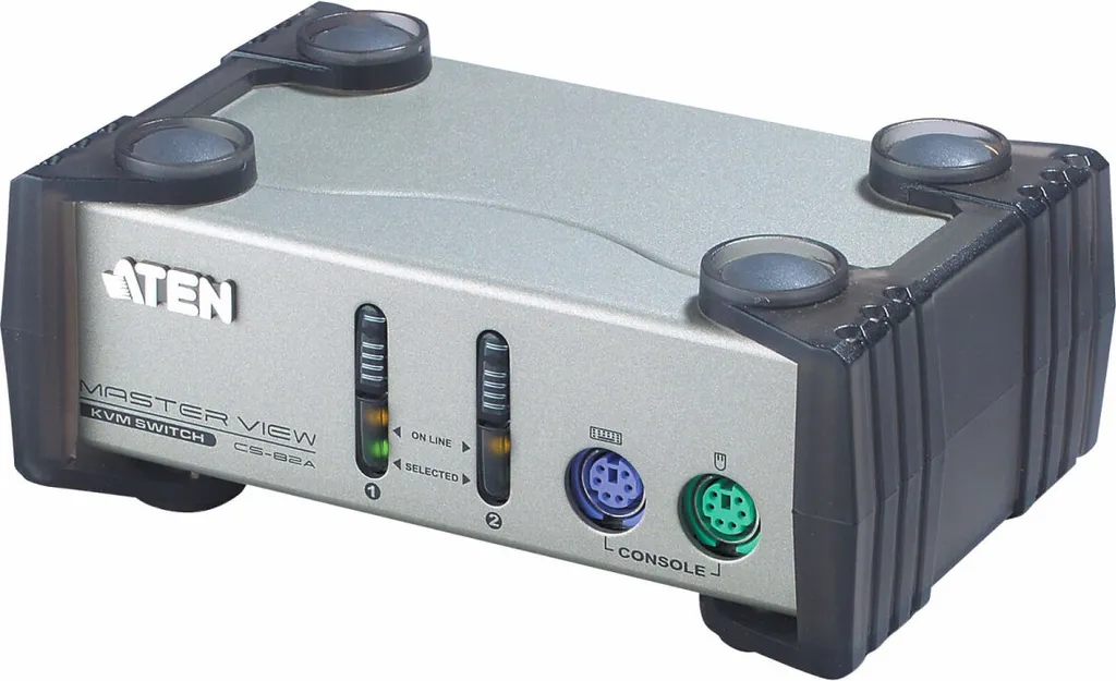 Évitez l'encombrement : Switch KVM ATEN MasterView pour 2 PC et 1 Écran