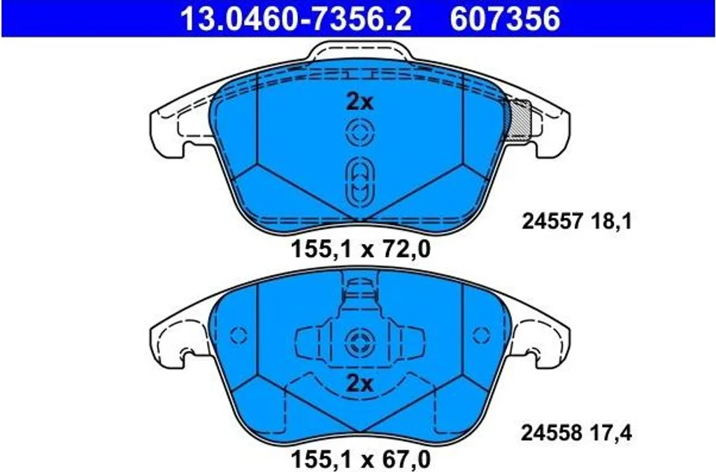 Anti-sifflement patins de frein Peugeot 5008 HDI sans vibrations