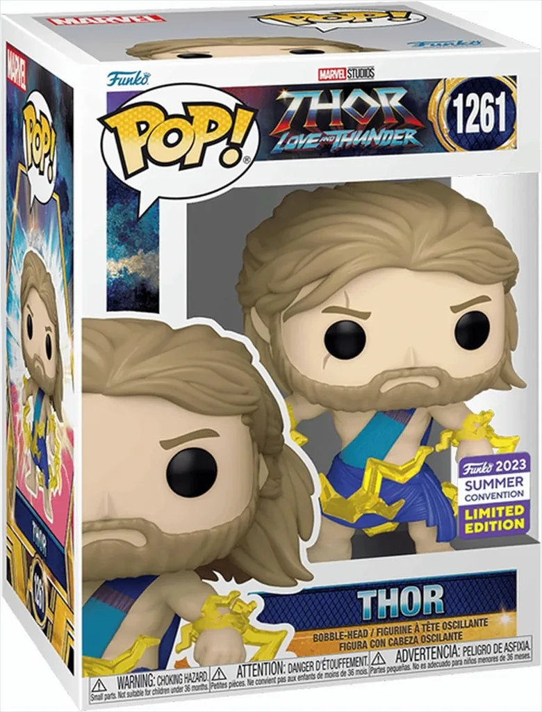 Thor Funko POP 1261 Authentique Summer Convention 2023 Marvel POP