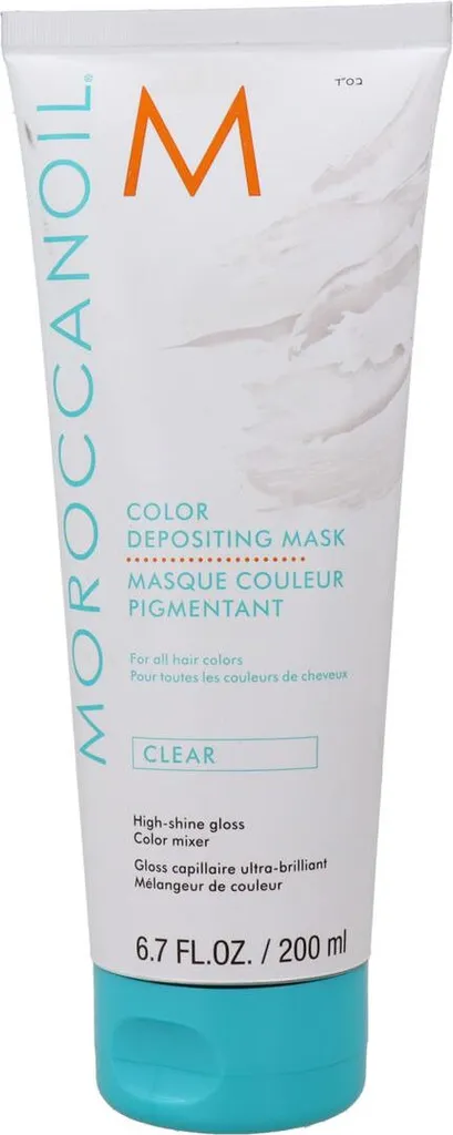 Masque de Brillance Cheveux Clear Moroccanoil 200ml Soin Gloss Eclatant