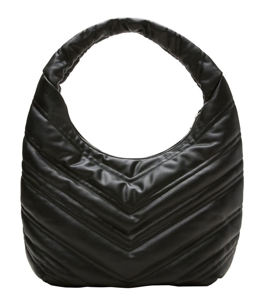 s.Oliver Schultertasche Shoulderbag Grey / Black schwarz