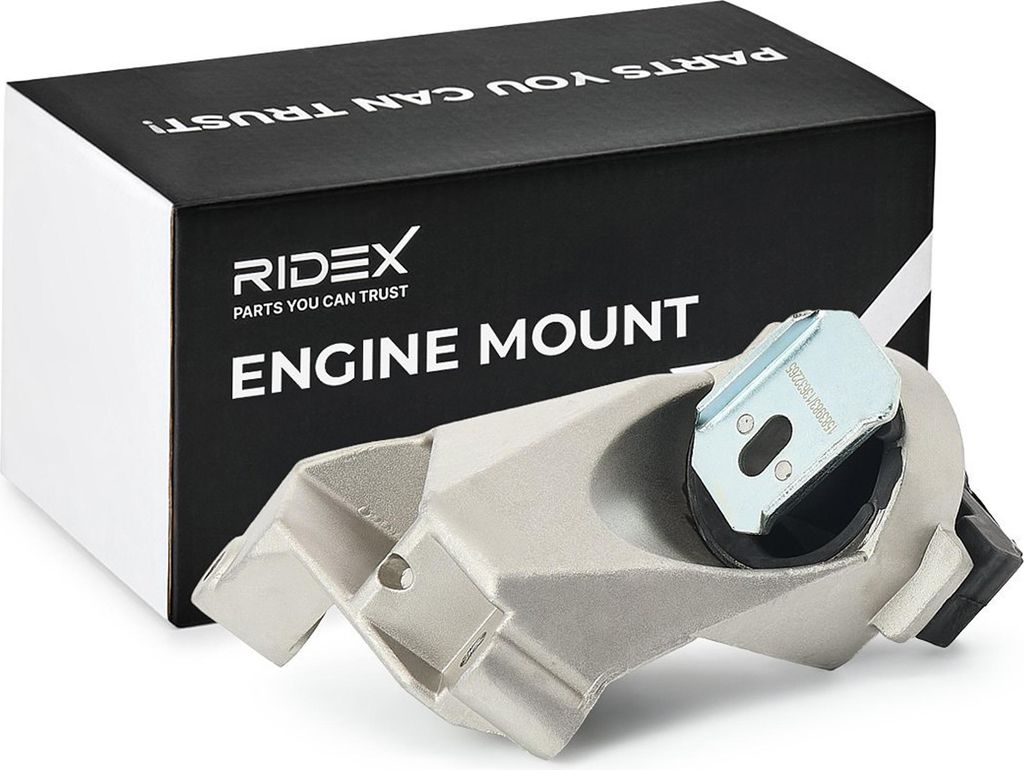 RIDEX Motorlager Gummimetalllager Rechts für RENAULT TWINGO Produktbild 