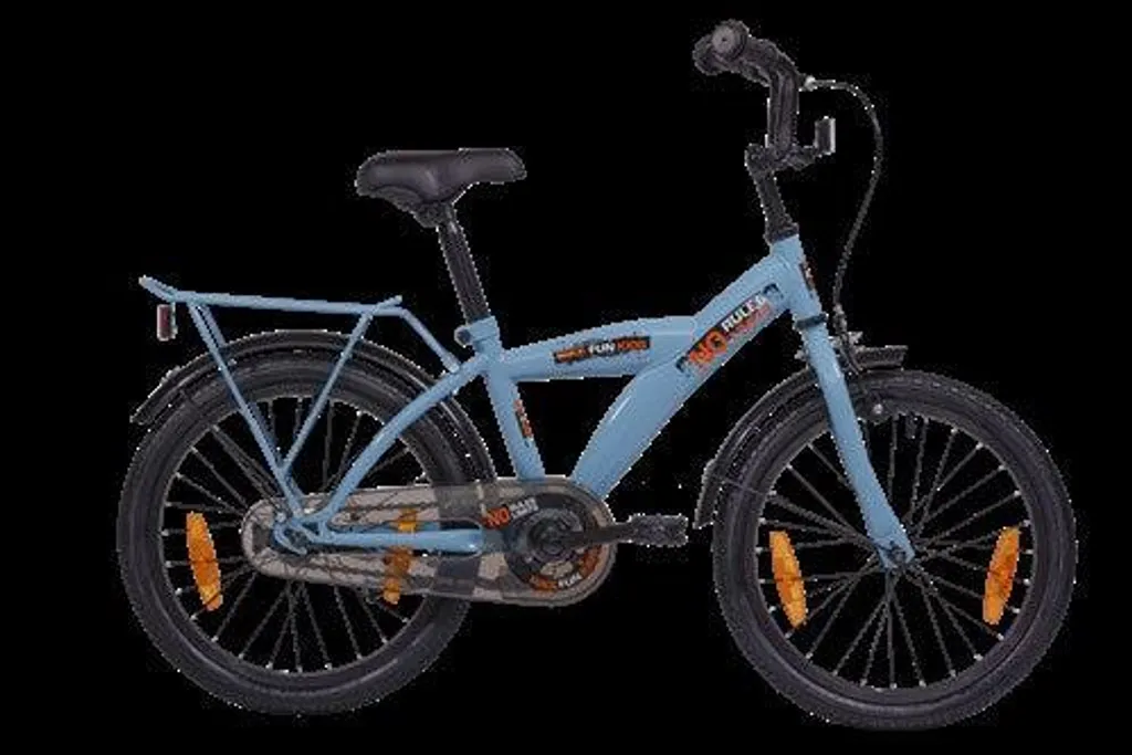 Vélo garçon 18 pouces bleu Rn No Limit avec cadre en acier renforcé