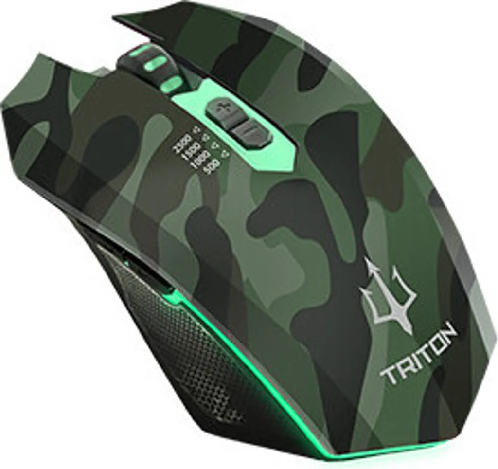 Atlantis Land P009-X700 Souris de jeu filaire USB Optique 2500 DPI Noir