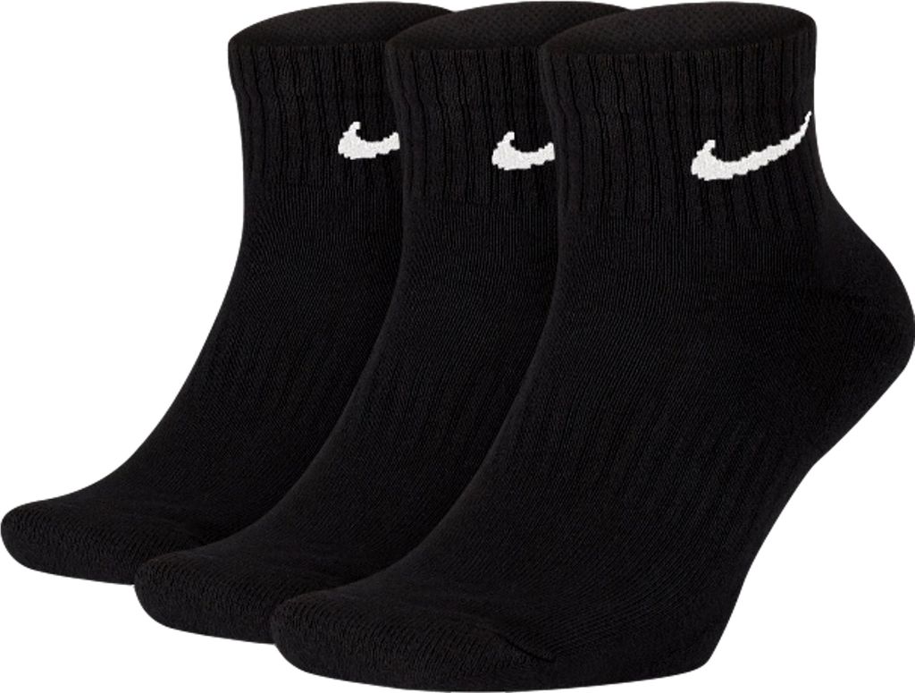Nike Everyday Socks Uni 3 er Pack - SX7677 010 Schwarz , Produktbild 