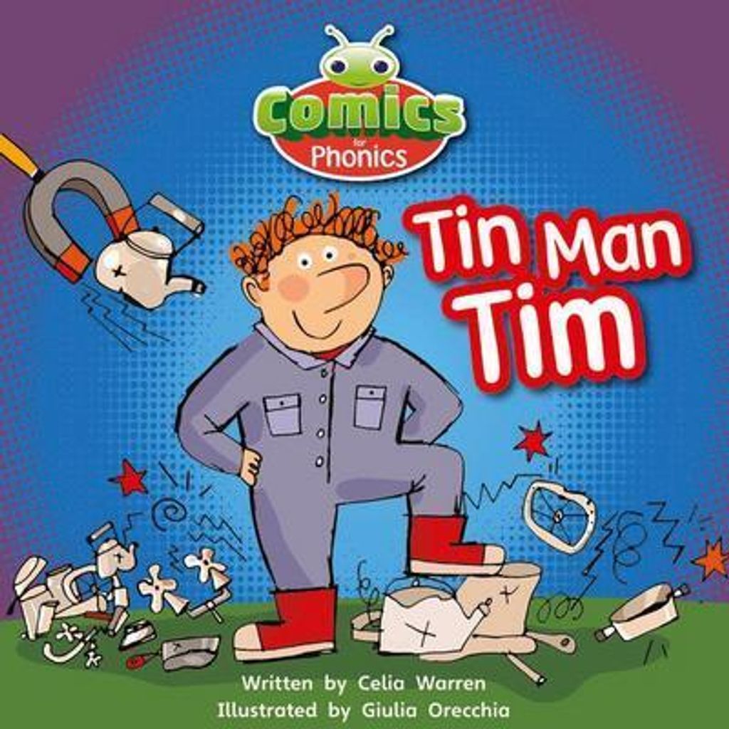 Comics For Phonics Tin Man Tim Pink A S – Lingua: Inglese