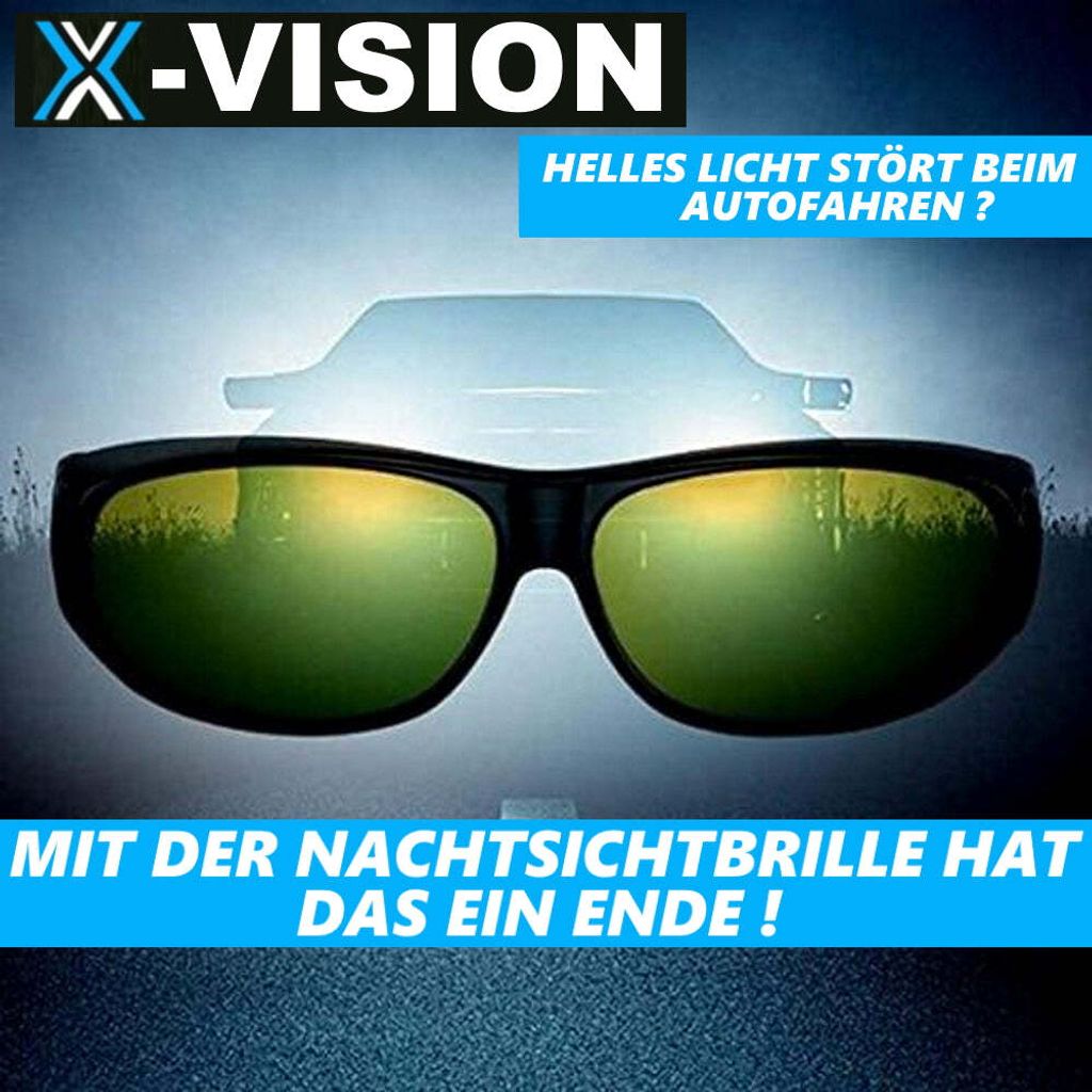 X-VISION Sonnenbrille Nachtsichtbrille Überziehbrille Produktbild 5