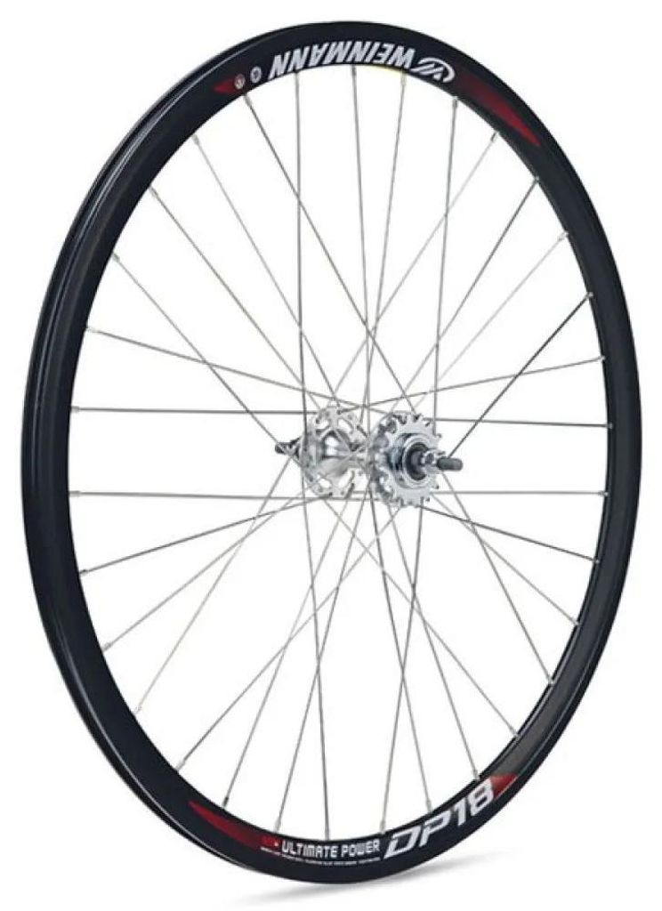 Gurpil Fixed Dp-18 Balls Disc Tubular Hinterrad Schwarz 9 x 135 mm Schwarz 9 x 135 mm
