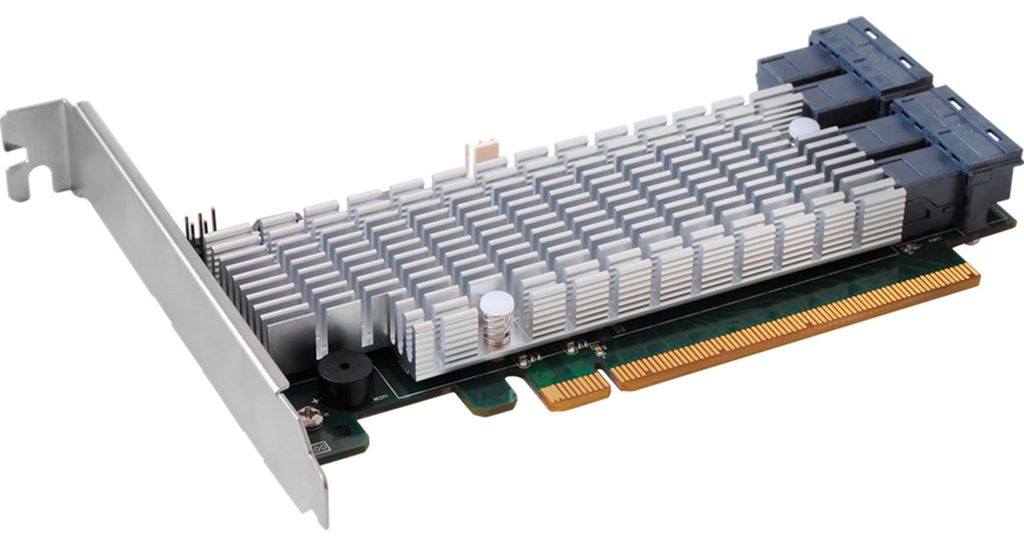 HighPoint Rocket 1120 4x NVMe, Schnittstellenkarte
