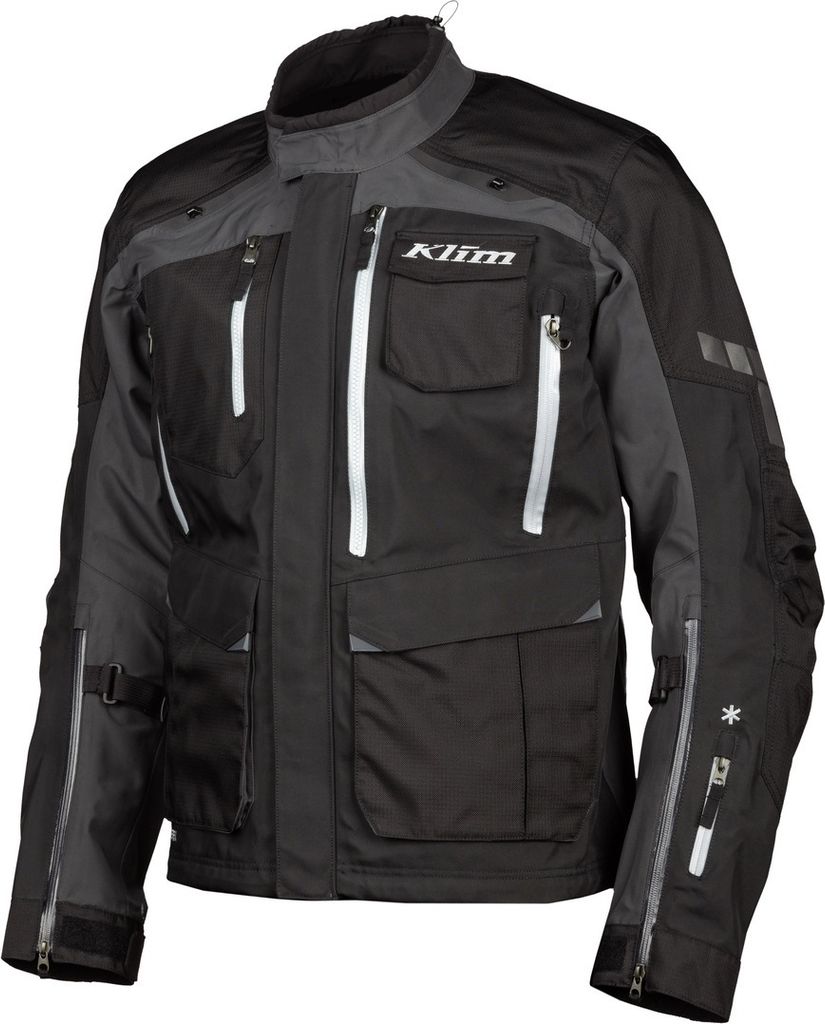 Klim Carlsbad Gore-Tex Motorrad Textiljacke, schwarz, XL