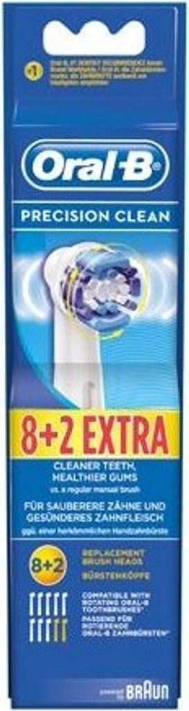 Oral-B Precision Clean Aufsteckbürsten mit Bakterienschutz, Produktbild 