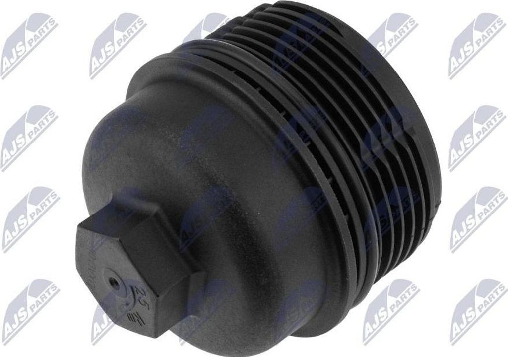 NTY Deckel Ölfiltergehäuse CCL-AU-067 für VW Touareg (CR7) 87mm Kunststoff 88mm