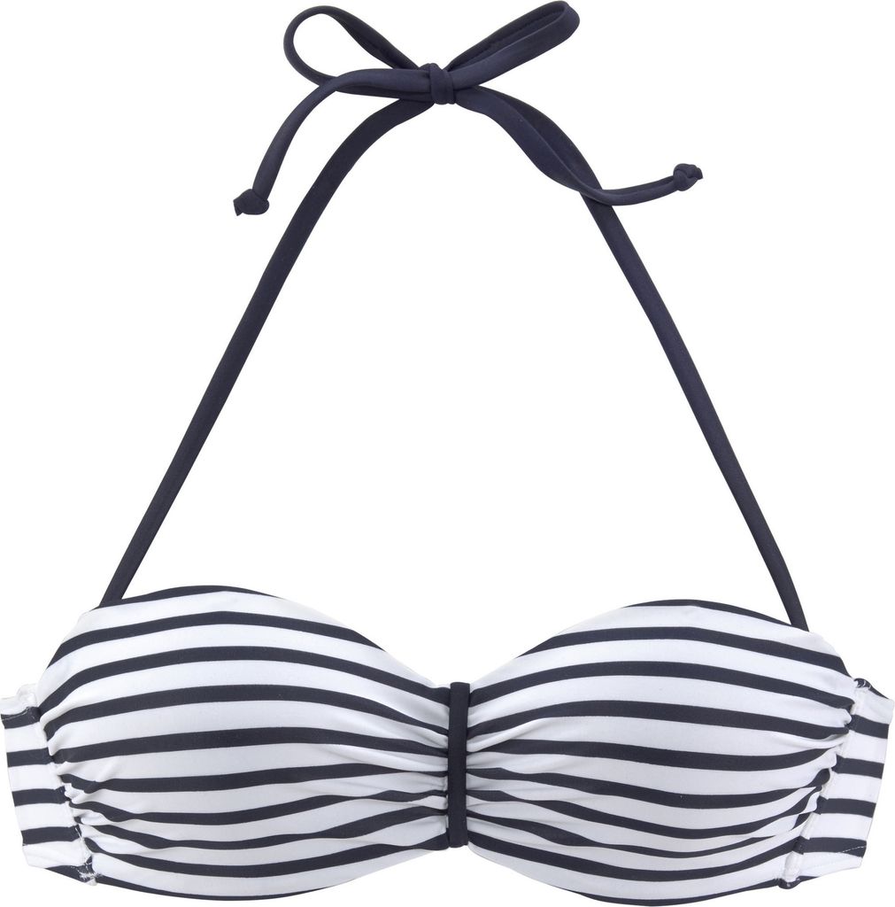 VENICE BEACH Bügel-Bandeau-Top C navy-white s 40/C