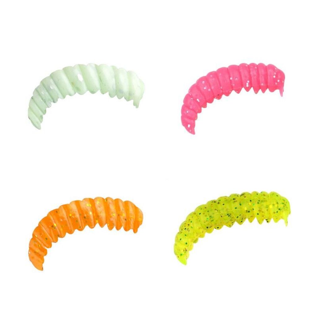 Trout Master Real Camola - 8 vermi artificiali per api, Immagine del prodotto 