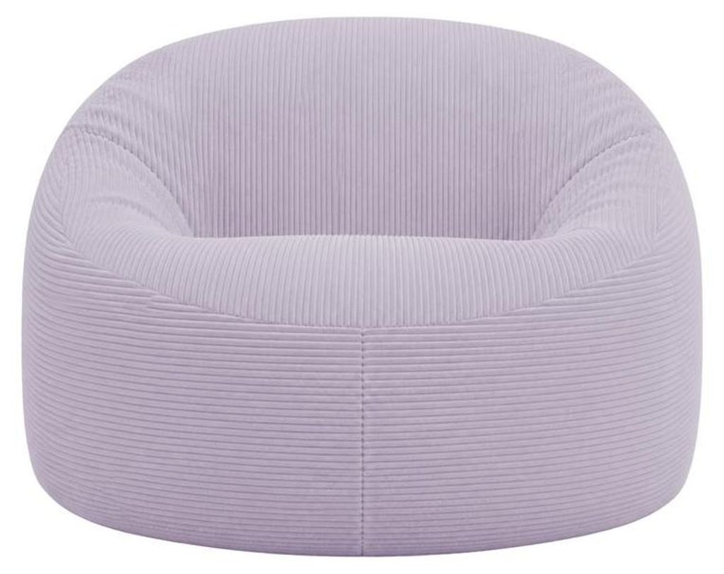 Pouf sfoderabile in velluto a coste larghe BANANAIR 100 cm Immagine del prodotto 