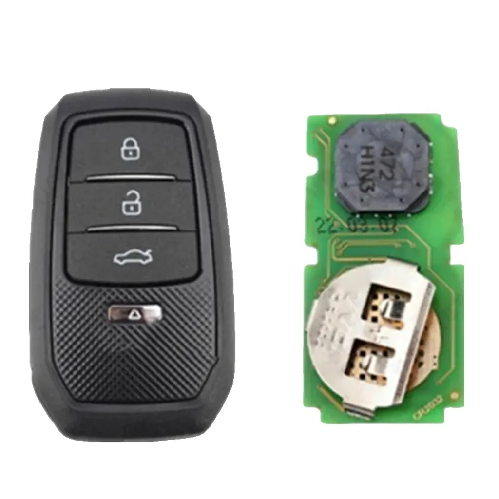 Double de clé Toyota Smart Key 4A 8A pour démarrage mains libres facile