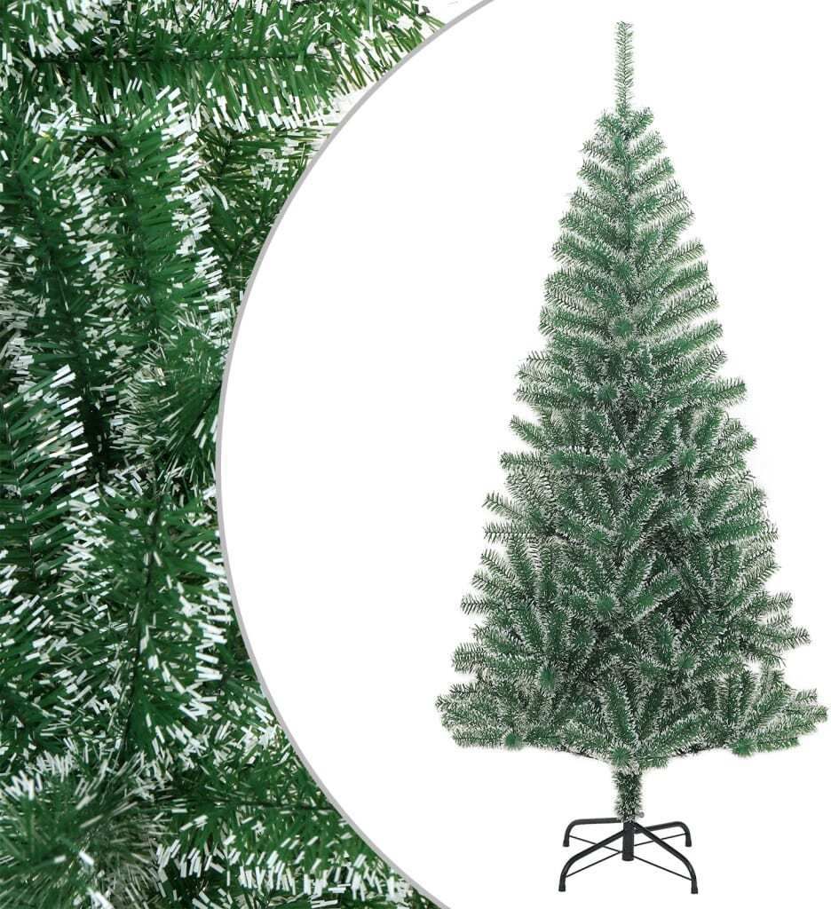 Künstlicher Weihnachtsbaum Beschneit Grün 210 cm