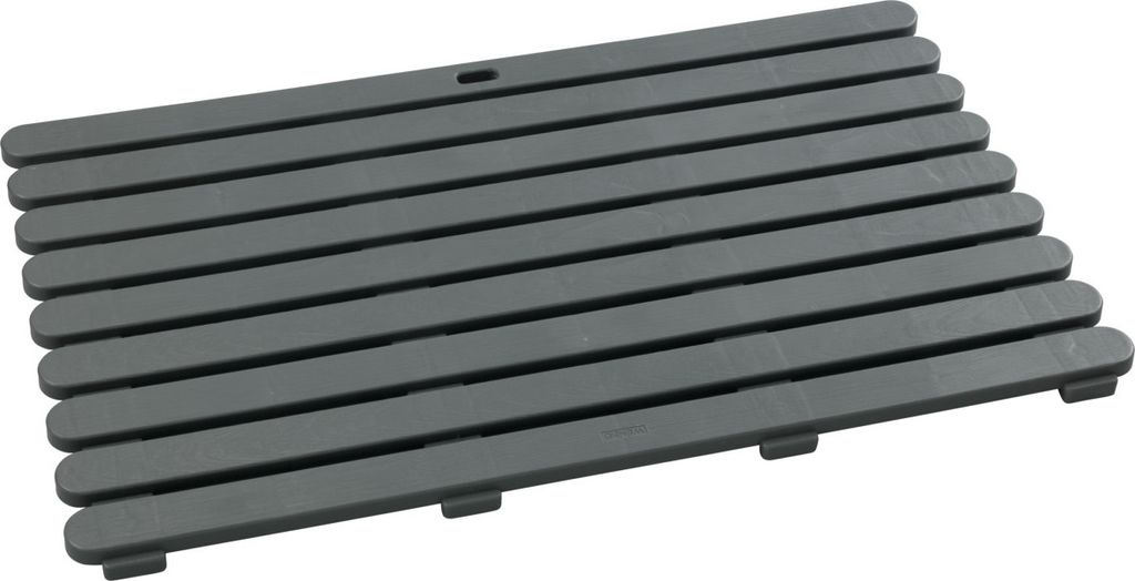 Wenko Tappetino Doccia Antiscivolo Stella Blu Scuro 54x54 Cm - Con Ventose, Senza PVC