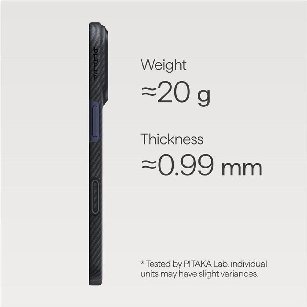 Pitaka KI1701BP, Pokrowiec, Apple, iPhone 17 Pro, 16 cm Zdjęcie produktu 