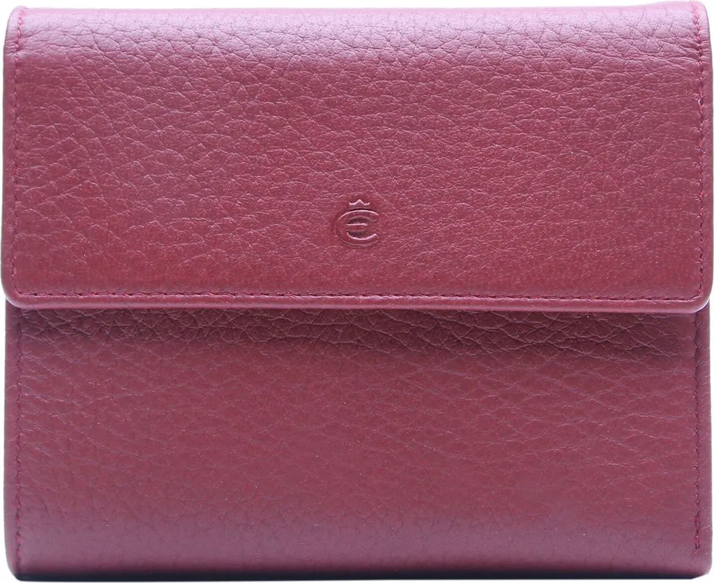 Porte-monnaie Cuir Rouge Esquire Deer Idéal pour Organisation Cartes