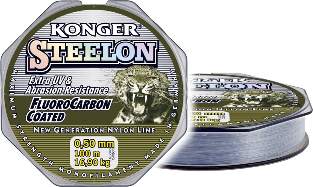 Fluorocarbon-Angelschnur langlebig, UV-beständig, unsichtbar im Wasser 0,35mm/150m