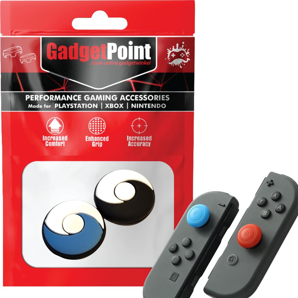 Thumbgrips - Thumb Grips voor Nintendo Switch Joy-Con Controllers - Gaming Thumbgrips - Performance Anti-Slip Thumbsticks - Bescherming Accessoires...