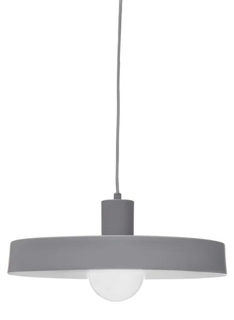 Lustre Suspension Moderne ACA Prim OD5392SGY en Métal Gris pour Intérieur
