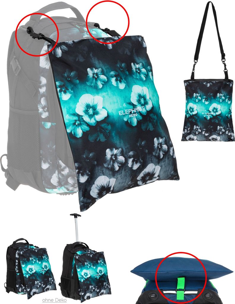 Rucksack Mädchen 2 Teile Set Elephant Hero Signature Produktbild 9