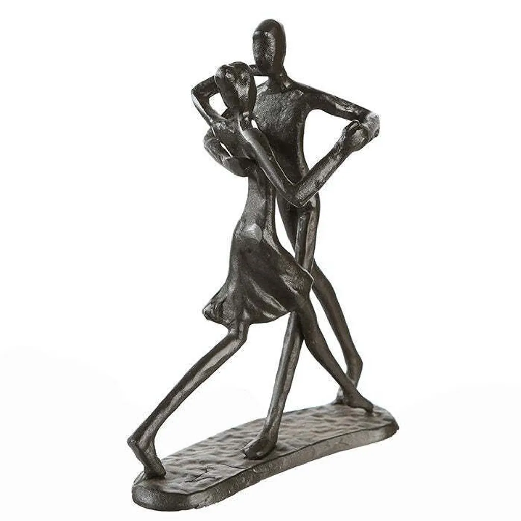 Statue Déco Danse pour Intérieur Design - Sculpture en Fer Bruni 17 cm - 4