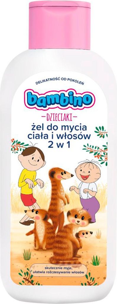 Bambino Żel do mycia dla dzieci z lanoliną 400 ml