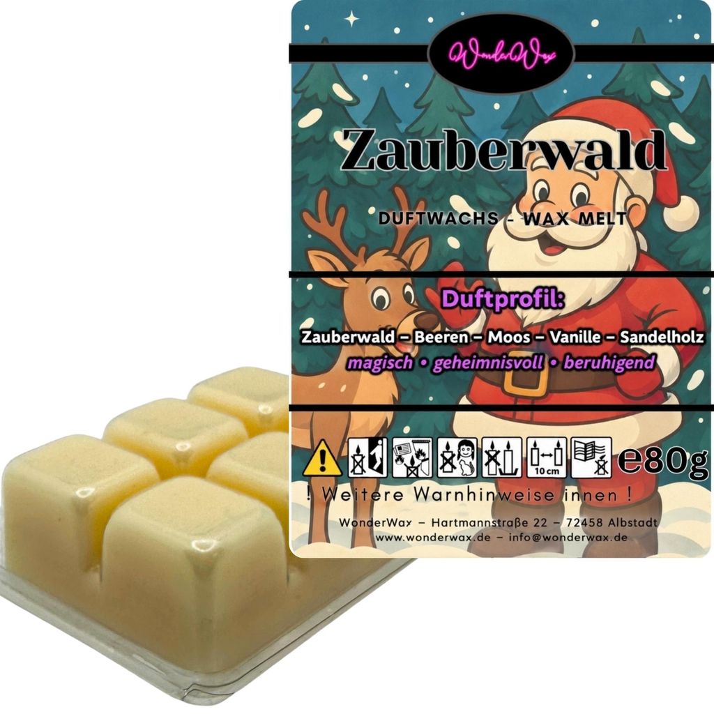 WonderWax Duftwachs Weihnachten Wax Melts für Duftlampe, 6 Produktbild 