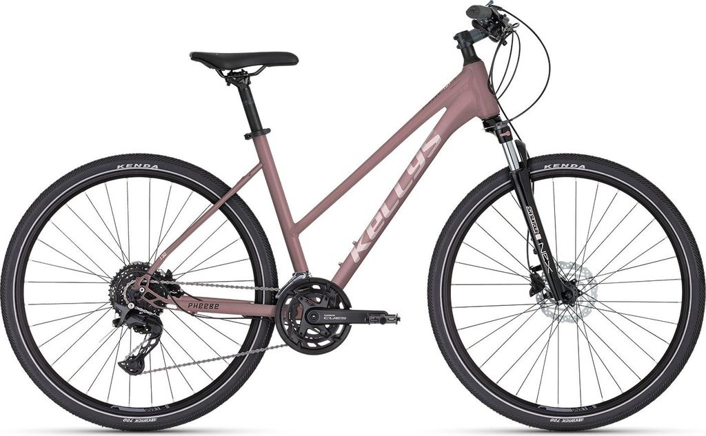 PHEEBE 30 Cross & Fitnessbikes in Rose gold