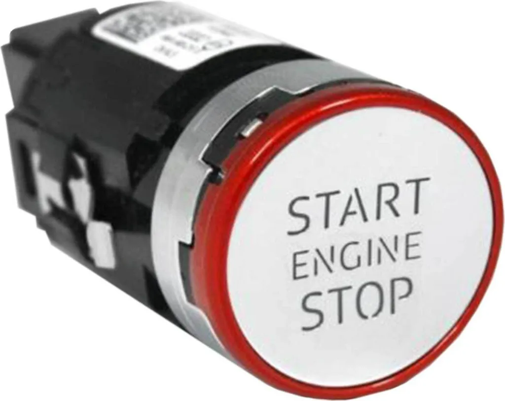 Bouton d'allumage rouge Start Engine Stop pour Audi A4 A5 Q5 finition RS