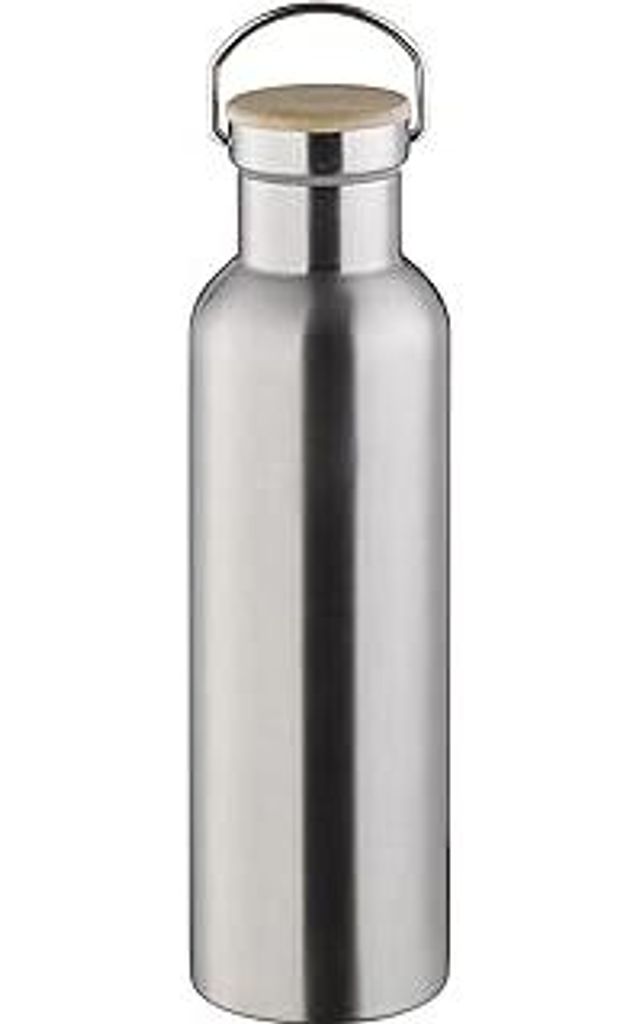 APS 66906 Hochwertige langlebige Edelstahl Isolierflasche/Trinkflasche mit 750 ml inkl. Tragebügel und Ersatzdichtung/auslaufsichere doppelwandige...