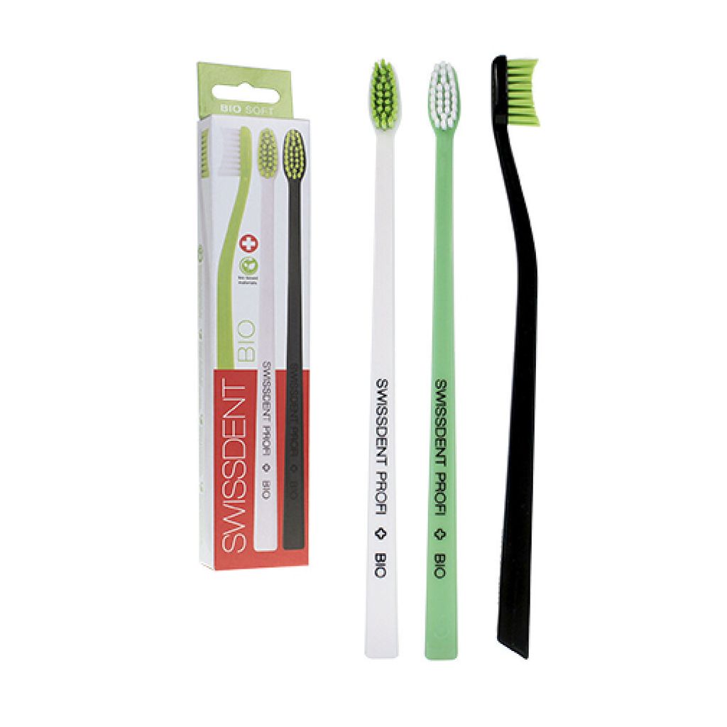 Swissdent Profi Bio weiche Zahnbürsten 3tlg.