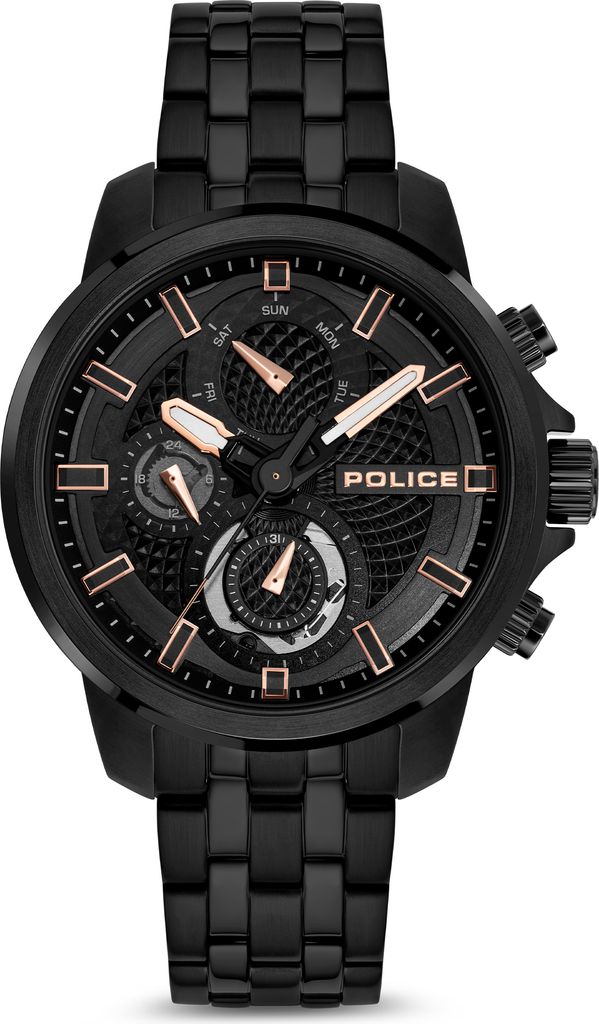 Police PEWJK0021508 Herrenuhr Newport 43mm 5ATM