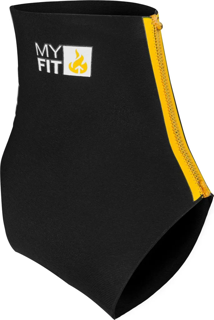 Protège-chevilles Myfit Anti-Frottement 2 mm Noir Taille EU 31-34