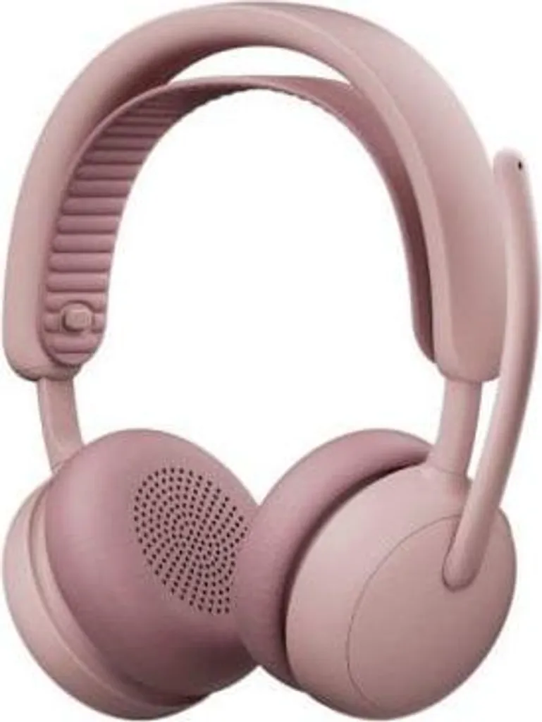 Casque Bluetooth Logitech Zone Wireless 2 ES Rose pour Travail Hybride