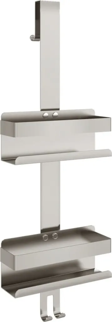 Étagère de Douche Suspendue sans Trou : Inox 304 Durable et Pratique