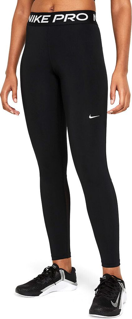 Nike W Np 365 Tight Black/White S Zdjęcie produktu 9