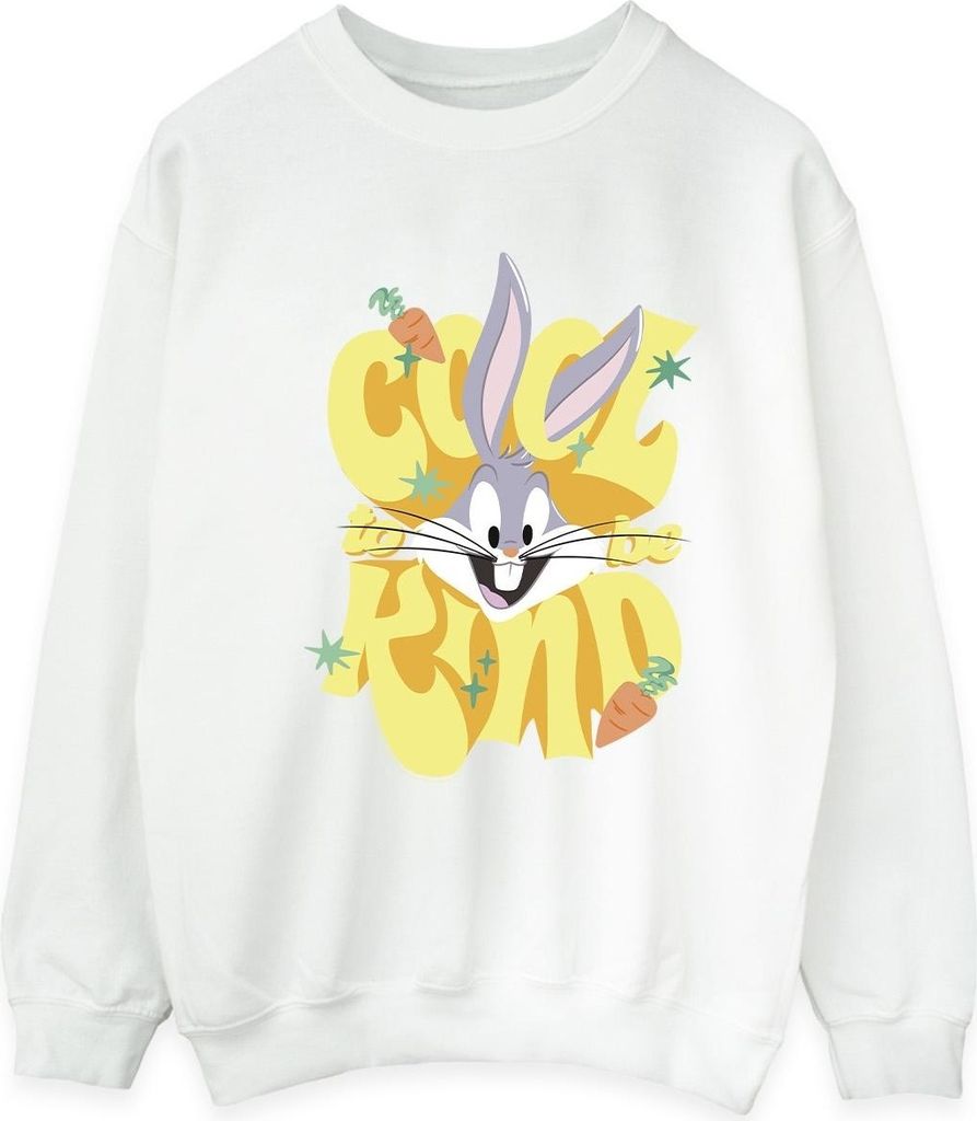 Looney Tunes - "Cool To Be Kind" Sweatshirt für Herren BI33762 (S) (Weiß)