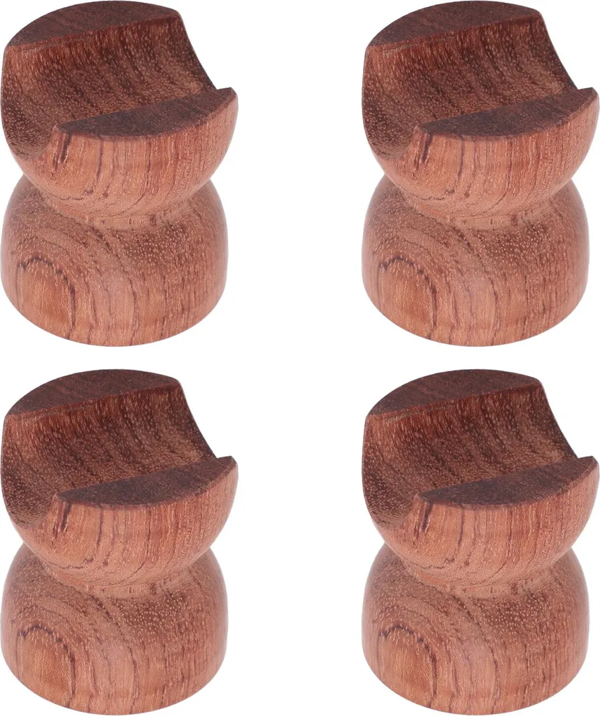 Support isolant bois pour câble HiFi avec protection anti-vibration